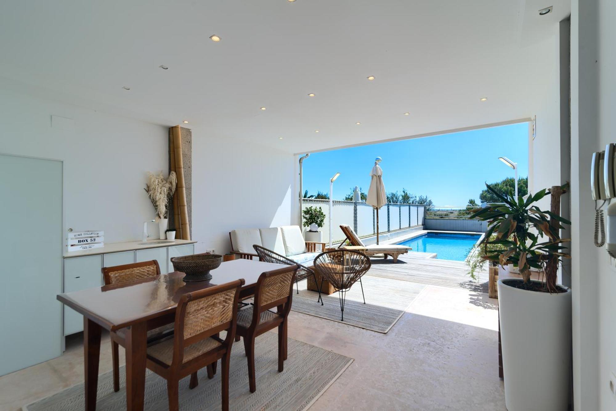 شقة Casa Frente Al Mar Con Piscina Privada ساغونتو المظهر الخارجي الصورة